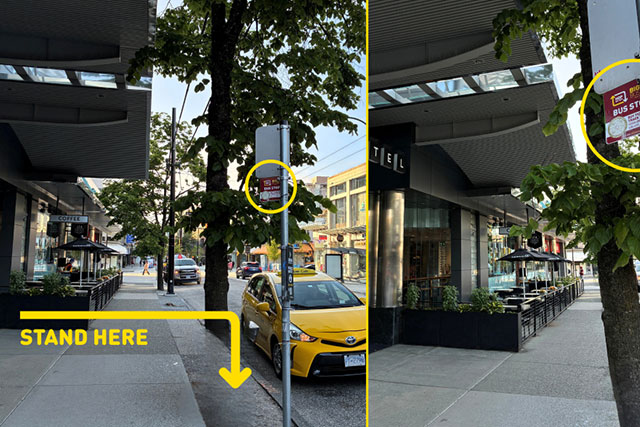 Robson Shopping District / Blue Horizon Hotel